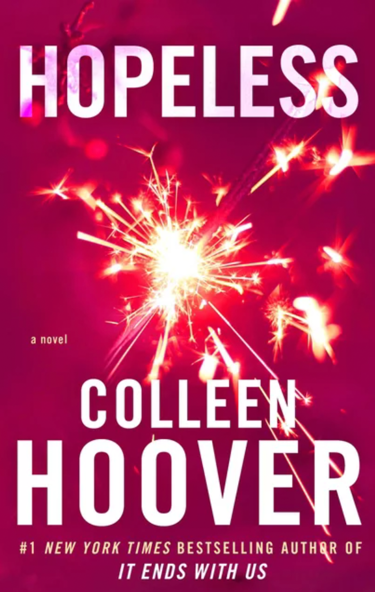 HOPELESS BY COLLEEN HOOVER PAPERBACK