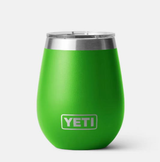 YETI RAMBLER 10 OZ WINE TUMBLER MS CANOPY GREEN