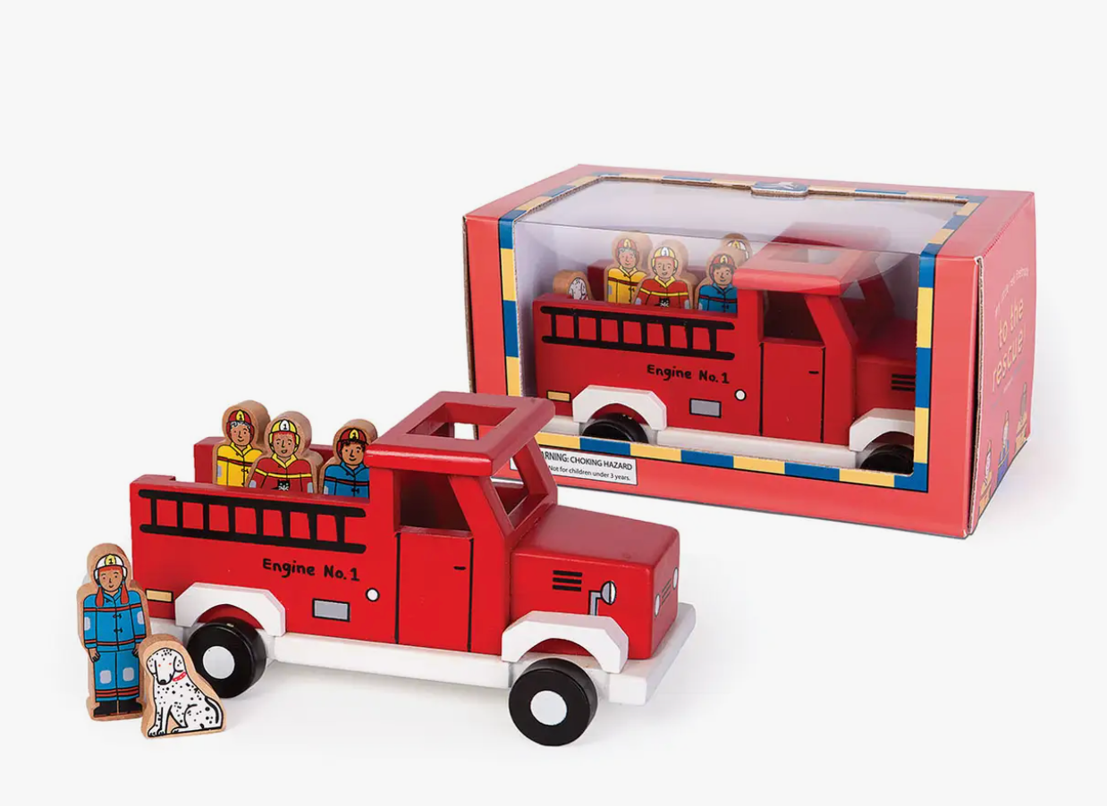 TO THE RESCUE MAGNETIC FIRE TRUCK