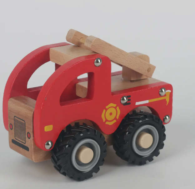 FIRE TRUCK WOODEN TOY