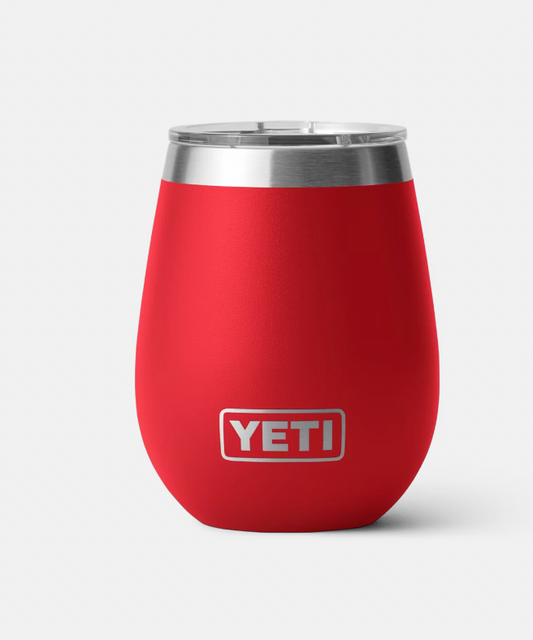 YETI RAMBLER 10 OZ WINE TUMBLER MS RESCUE RED