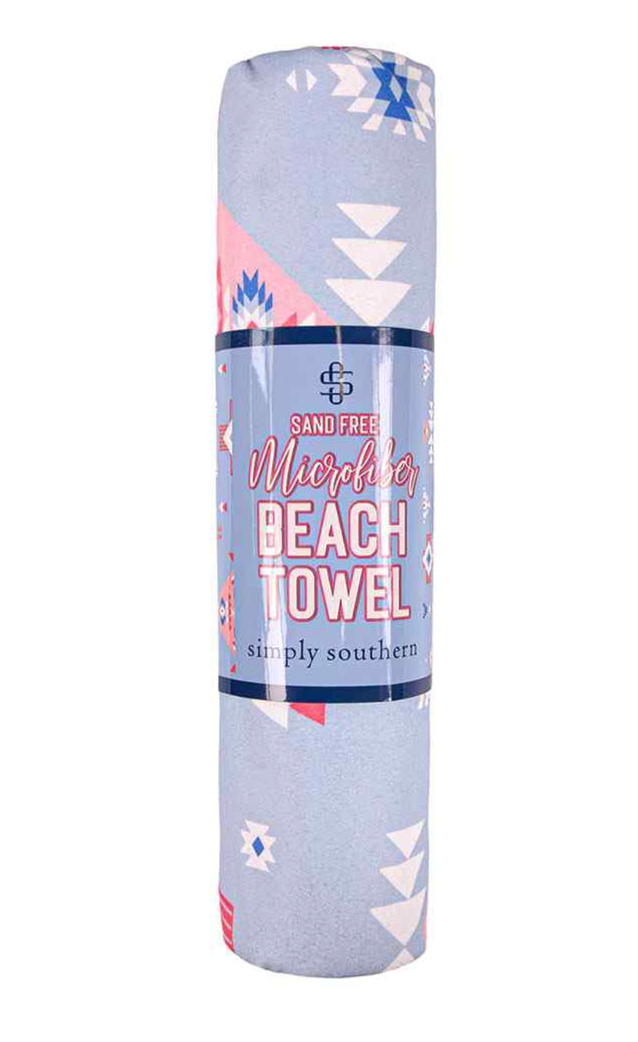 SIMPLY SOUTHERN BEACH TOWEL