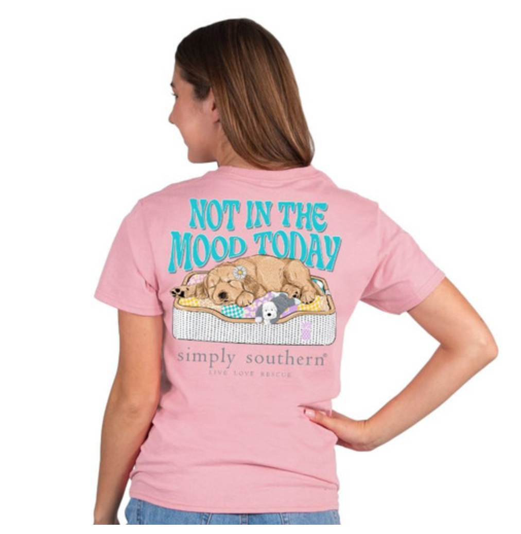 SIMPLY SOUTHERN NOT IN THE MOOD SHORT SLEEVE