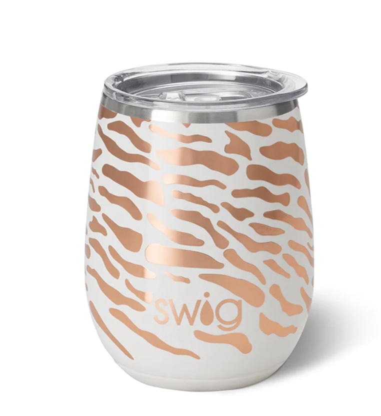 Swig Wine Cup Champagne Beer 6oz Camo With Lids Termos Stemless