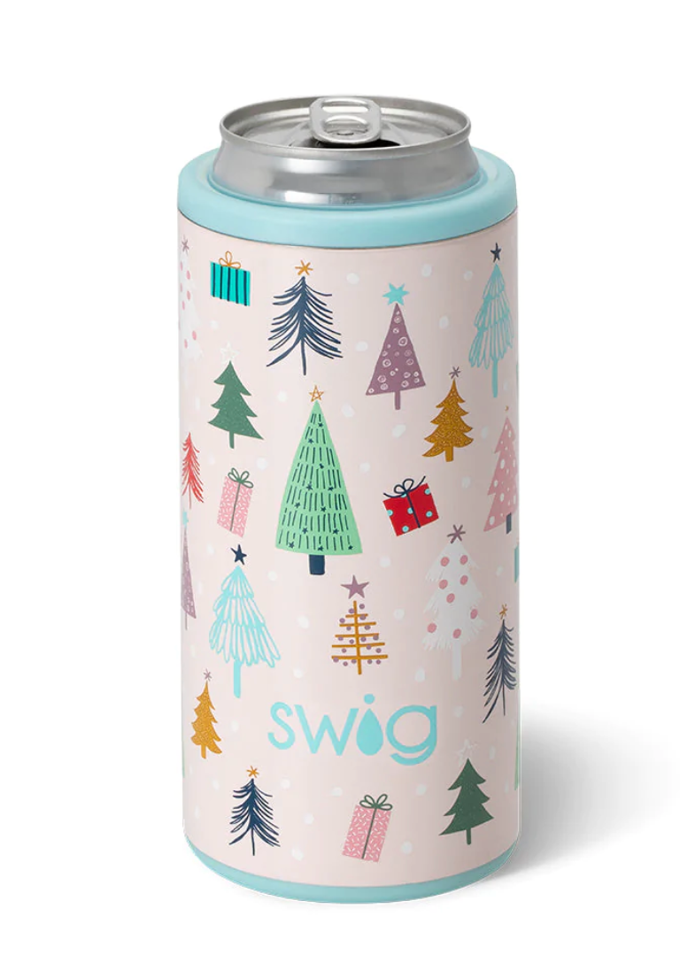 Swig Life 12oz Skinny Can Cooler  Insulated Stainless Steel Slim