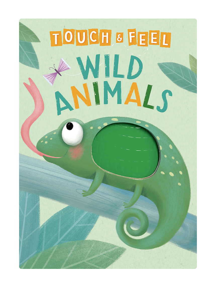 Wild Animals: A Touch and Feel Book